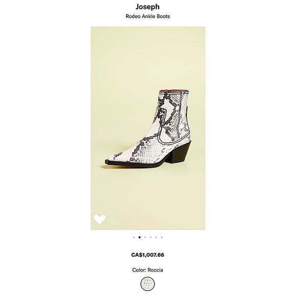 JOSEPH Rodeo Ankle Boots - Picture 4 of 13